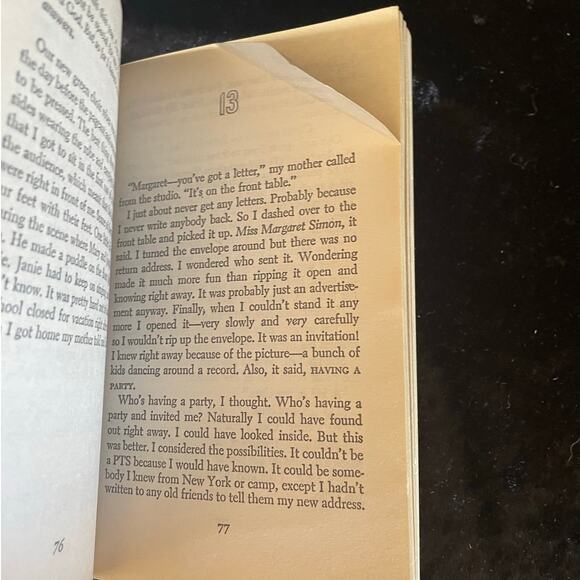 Are You There God? It’s Me, Margaret by Judy Blume | 1991 | Vintage Banned Book - Picture 5 of 10